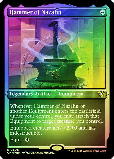 Hammer of Nazahn (cmm) / Foil Etched