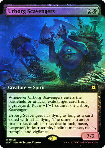 Urborg Scavengers (MAT) / Extended Art / Foil