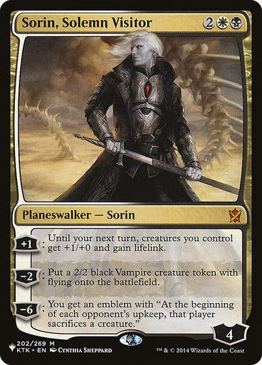 Sorin, Solemn Visitor (PLST) (KTK-202)