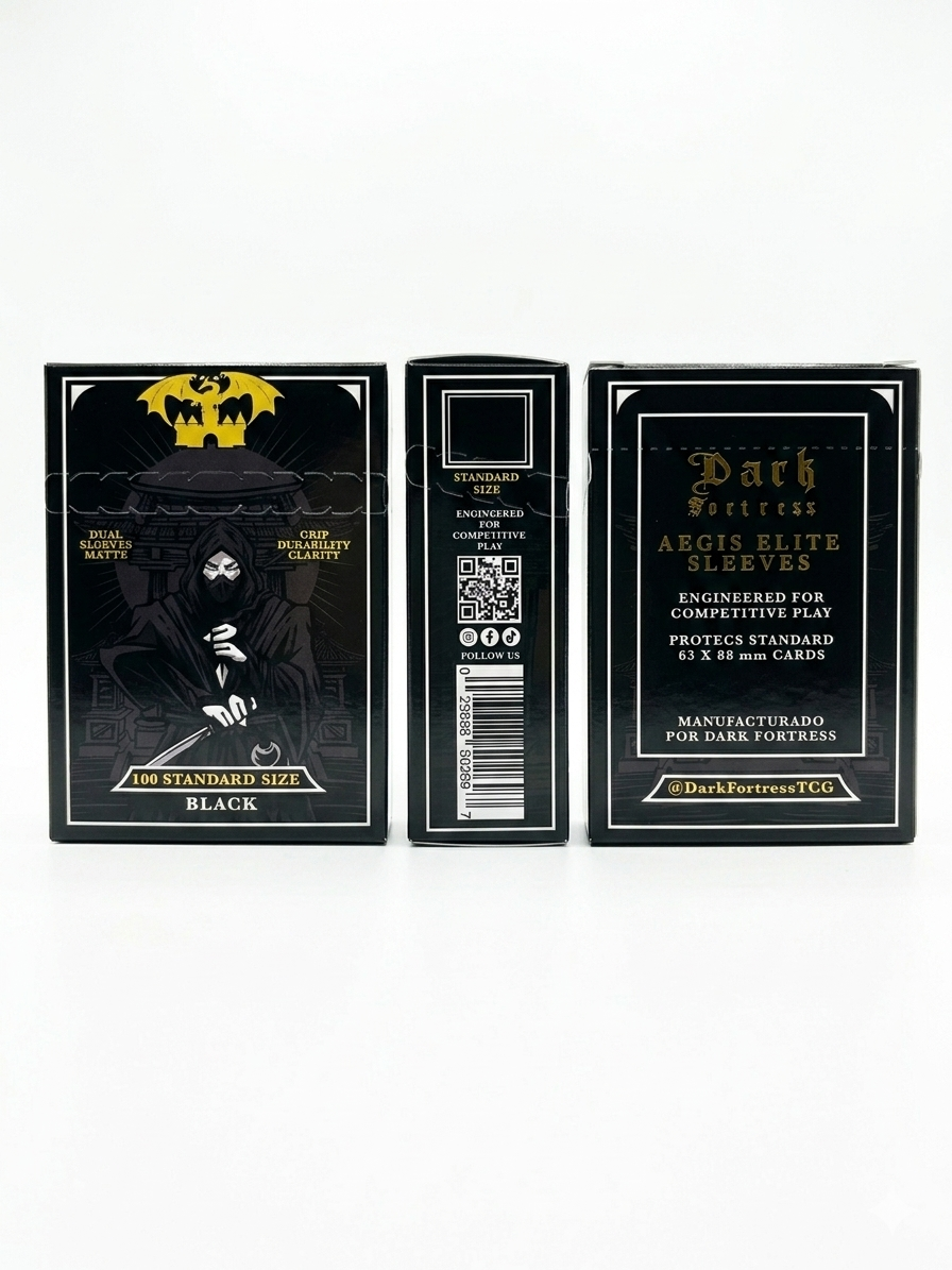 Micas Dark Fortress Dual Matte - Black