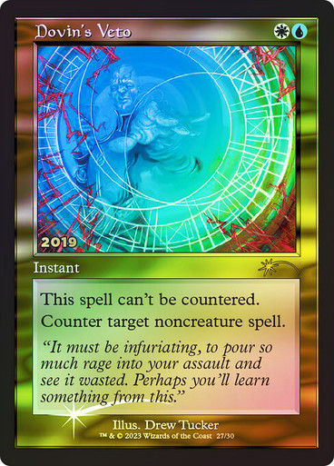 Dovin's Veto (p30a) / Foil