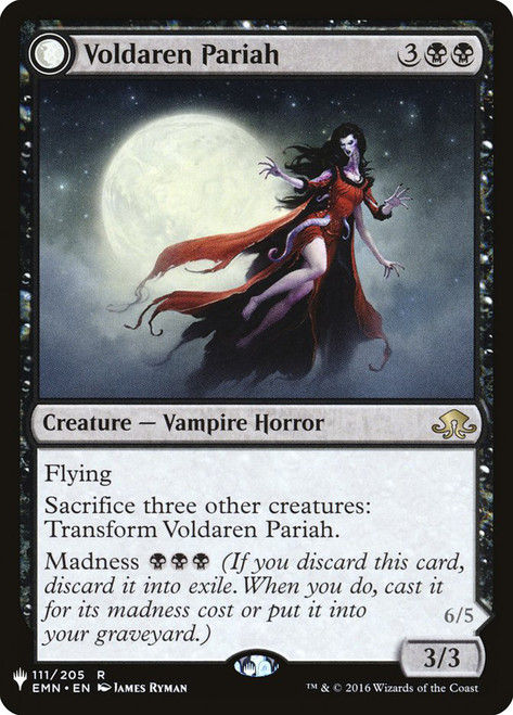 Voldaren Pariah // Abolisher of Bloodlines (PLST) (EMN-111) — cara 1 de 2