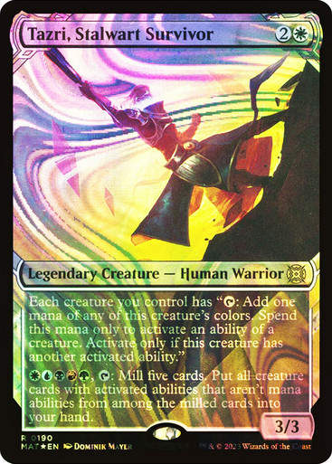 Tazri, Stalwart Survivor (MAT) / Halo Foil