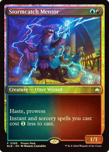 Stormcatch Mentor (blb) (385) / Promo Pack / Foil
