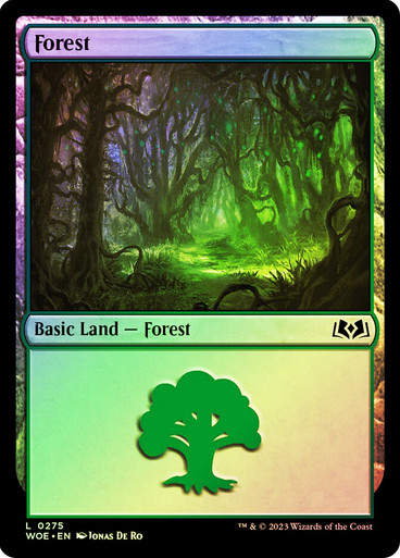 Forest (woe) (275) / Foil