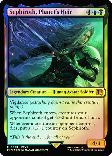 Sephiroth, Planet's Heir (FIN) (553) / Foil