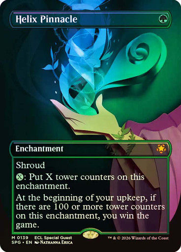 Helix Pinnacle (SPG) (139) / Borderless / Foil