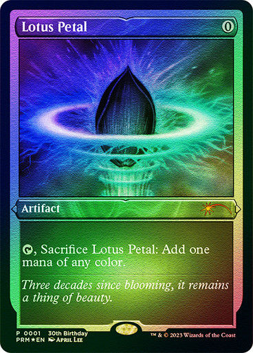 Lotus Petal (p30m) (1) / Foil Etched