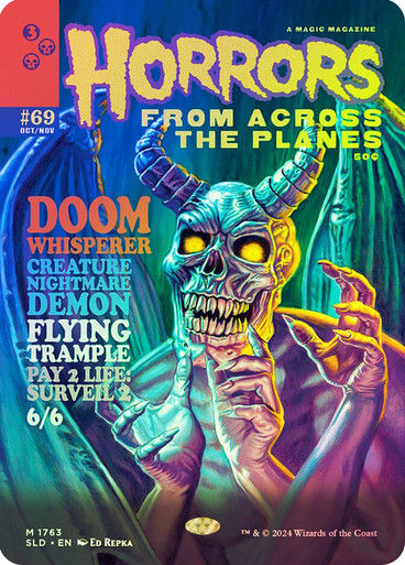 Doom Whisperer (SLD) (1763) / Foil / Borderless