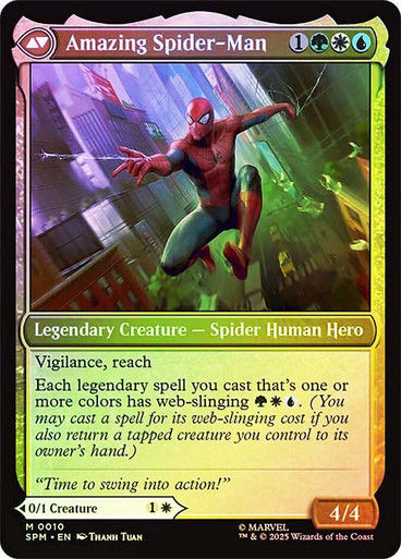 Peter Parker // Amazing Spider-Man (SPM) (10) / Foil — cara 2 de 2