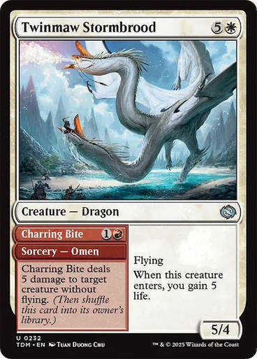 Twinmaw Stormbrood // Charring Bite (TDM) (232)