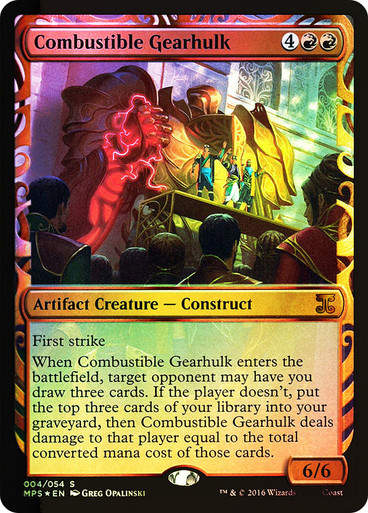 Combustible Gearhulk (MPS) (4) / Foil