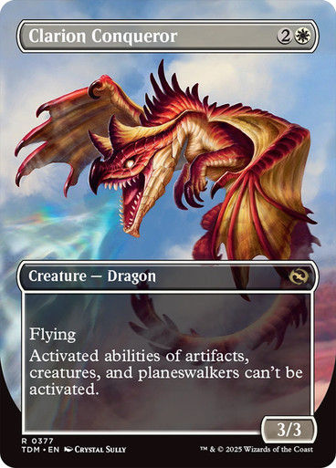 Clarion Conqueror // Clarion Conqueror (TDM) (377) / Borderless — cara 2 de 2