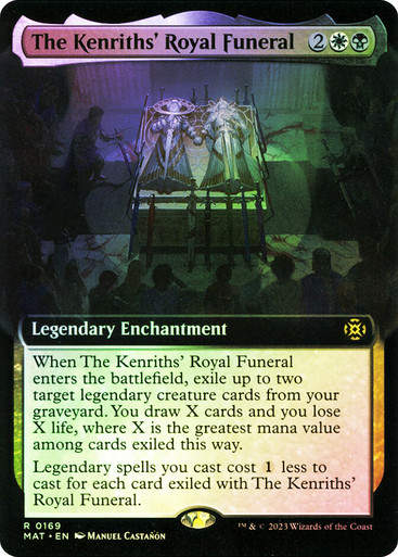 The Kenriths' Royal Funeral (MAT) / Extended Art / Foil
