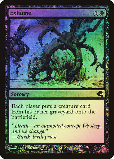 Exhume (pd3) / Foil