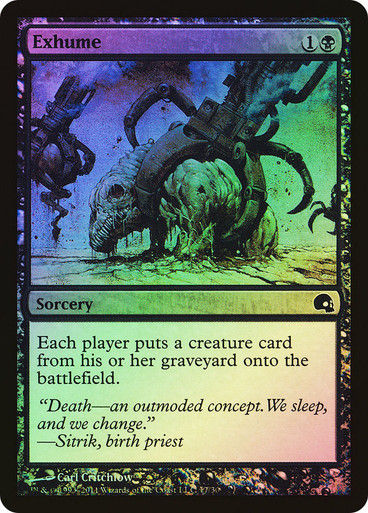 Exhume (pd3) / Foil