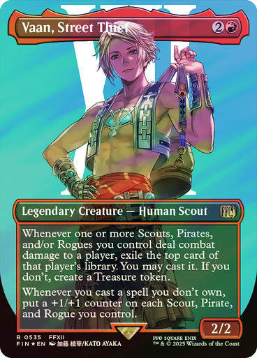 Vaan, Street Thief (FIN) (535) / Borderless / Surge Foil