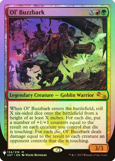 Ol' Buzzbark (PLST) (134) / Foil