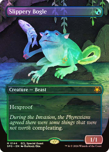 Slippery Bogle (SPG) (144) / Borderless / Foil