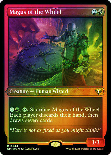 Magus of the Wheel (cmm) / Foil Etched