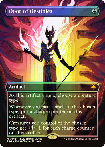 Door of Destinies (SPG) (146) / Borderless / Foil