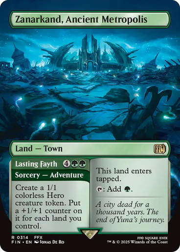 Zanarkand, Ancient Metropolis // Lasting Fayth (FIN) (314) / Extended Art