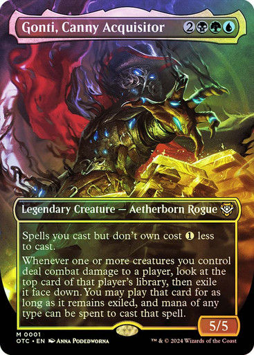 Gonti, Canny Acquisitor (otc) (1) / Borderless Foil