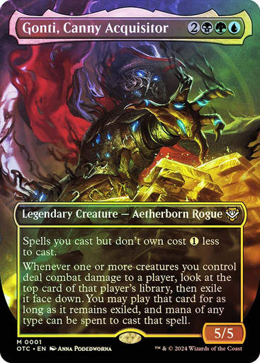 Gonti, Canny Acquisitor (otc) (1) / Borderless Foil