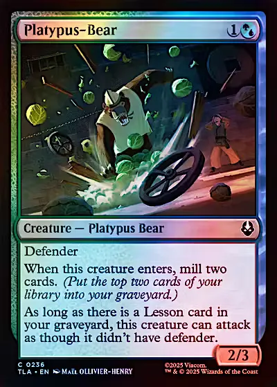 Platypus-Bear (TLA) (236) / Foil