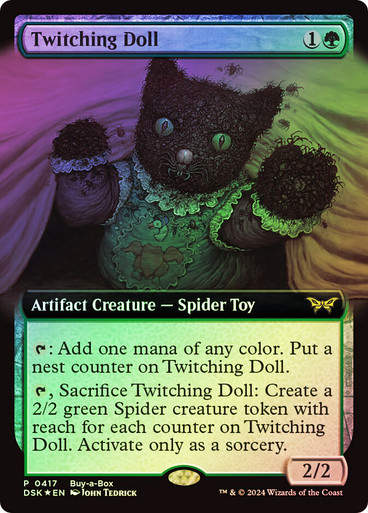 Twitching Doll (DSK) (417) / Foil / Extended Art
