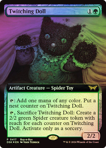 Twitching Doll (DSK) (417) / Foil / Extended Art
