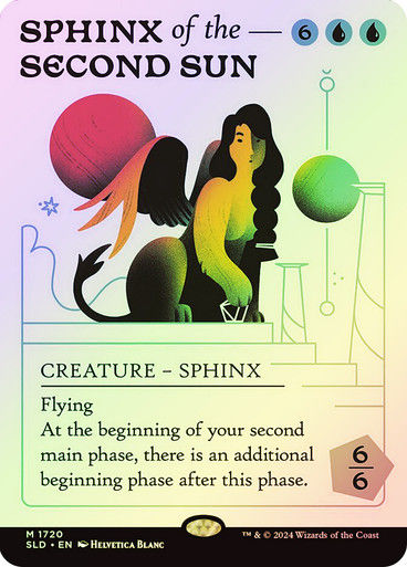 Sphinx of the Second Sun (SLD) (1720) / Foil / Borderless