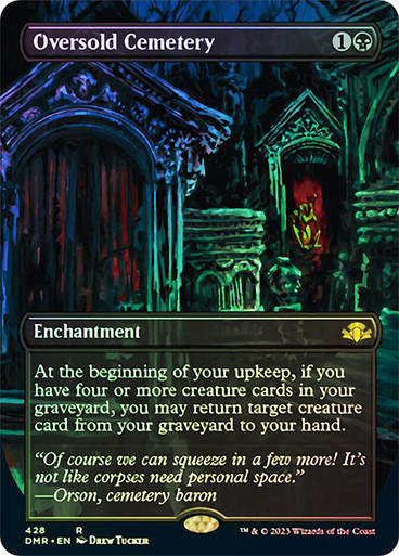 Oversold Cemetery (DMR) / Borderless / Foil