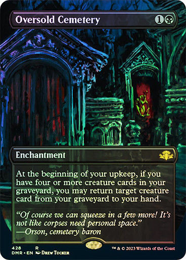 Oversold Cemetery (DMR) / Borderless / Foil