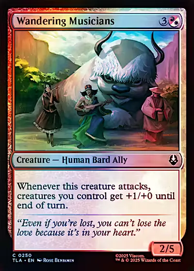 Wandering Musicians (TLA) (250) / Foil