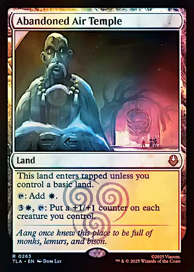 Abandoned Air Temple (TLA) (263) / Foil