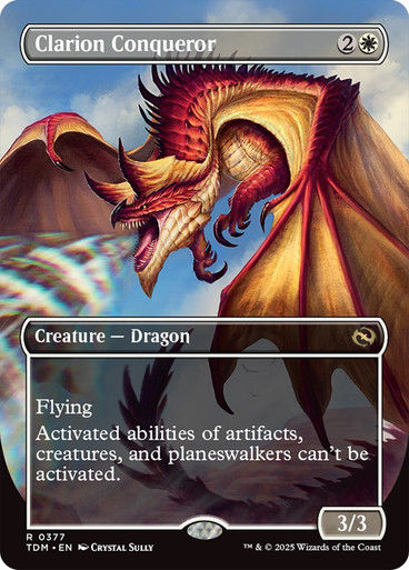 Clarion Conqueror // Clarion Conqueror (TDM) (377) / Borderless — cara 1 de 2