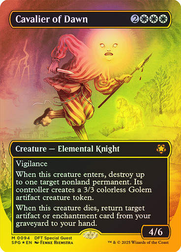 Cavalier of Dawn (SPG) (94) / First Line Foil