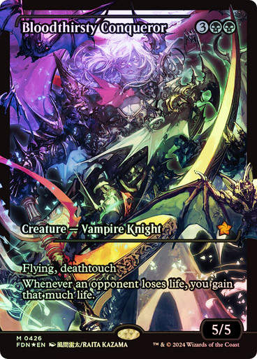 Bloodthirsty Conqueror (FDN) (426) / Foil / Showcase