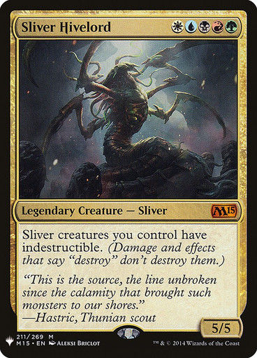 Sliver Hivelord (PLST) (M15-211)