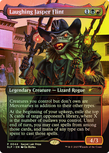 Laughing Jasper Flint (SLP) (44) / Borderless / Foil | MTG Wolf México