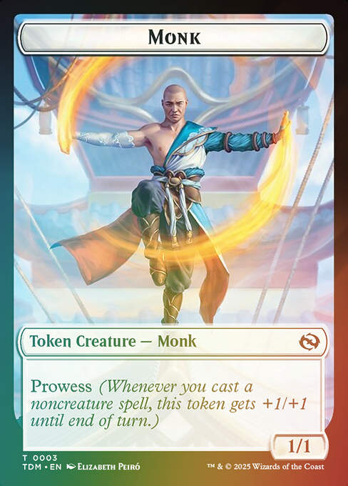 Monk (TTDM) (3) // Copy (TTDM) (1) Foil