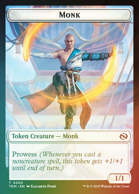 Bird (TTDM) (2) // Monk (TTDM) (3) Foil — cara 2 de 2