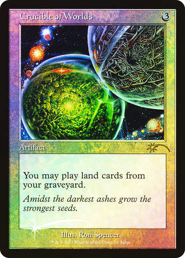 Crucible of Worlds (J13) (4) / Foil