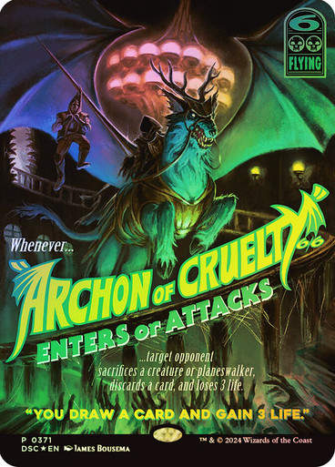 Archon of Cruelty (DSC) (371) / Borderless