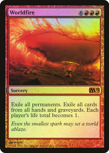 MTG M13 セラのアバター ロシア語版 foil MTG M13 セラのアバター