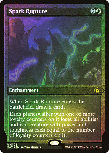 Spark Rupture (MAT) / Foil Etched