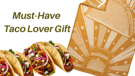 Tacotarian Dish Towel: The Best Taco-Themed Kitchen Towel for Food Lovers