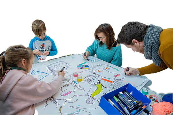 gezinskunst knutselworkshop gezin
