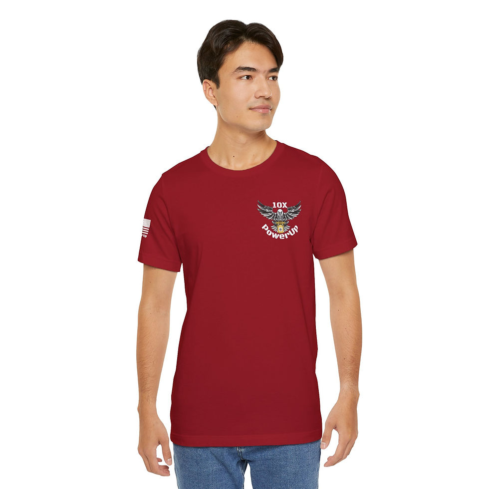 Thumbnail: 10X PowerUp Don't tread on me Tee.